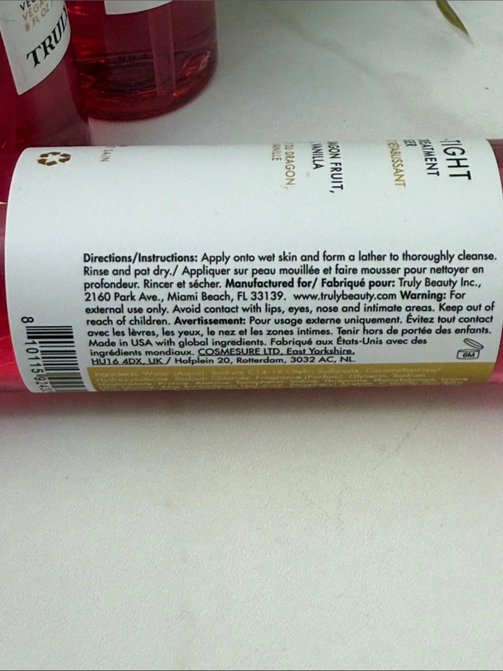 TRULY Elasti-Tight Restoring Treatment Body Cleanser — NEW
